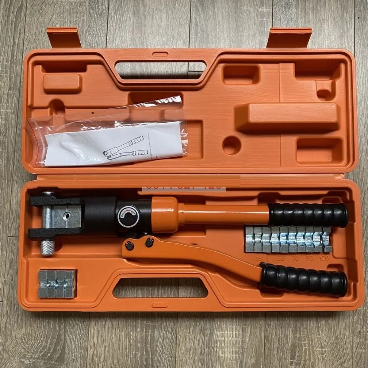 GENERICO - Alicate Aprieta Terminales Hidráulicos Prensa Hidráulica