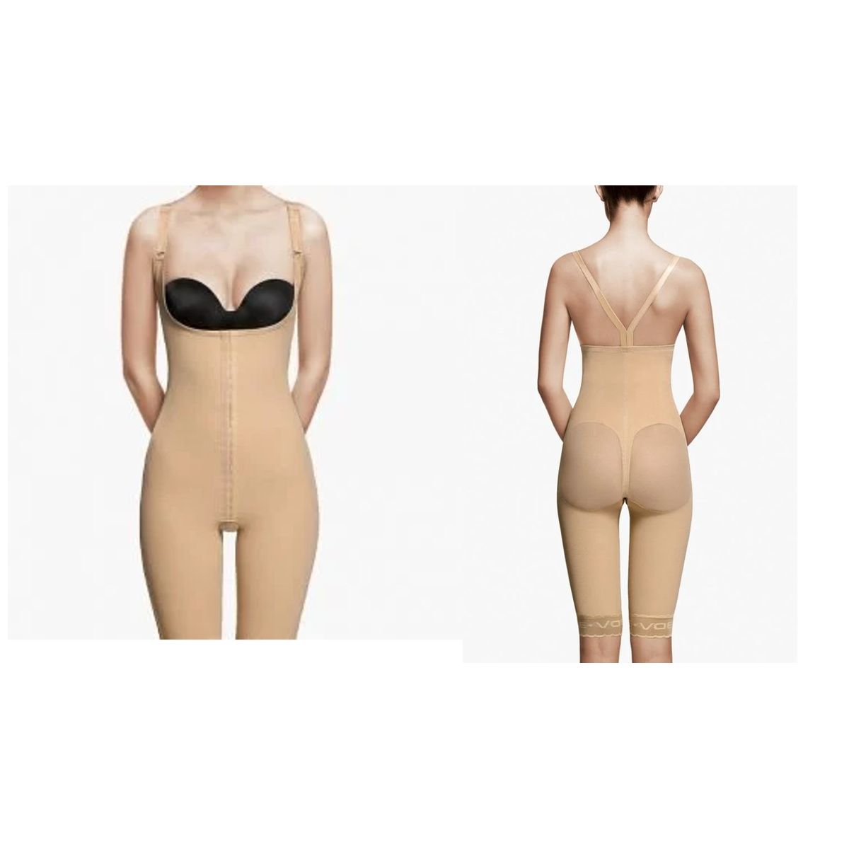 GENERICO - Faja  abdominal, por encima de rodilla , ( alabaster )  T XL