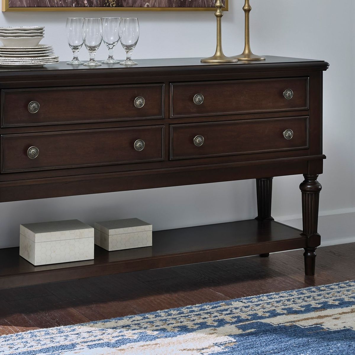 ASHLEY - Buffet comedor Lavinton 4 cajones