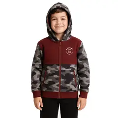 SPITFIRE - Polerón Micropolar Full Zipper Niños