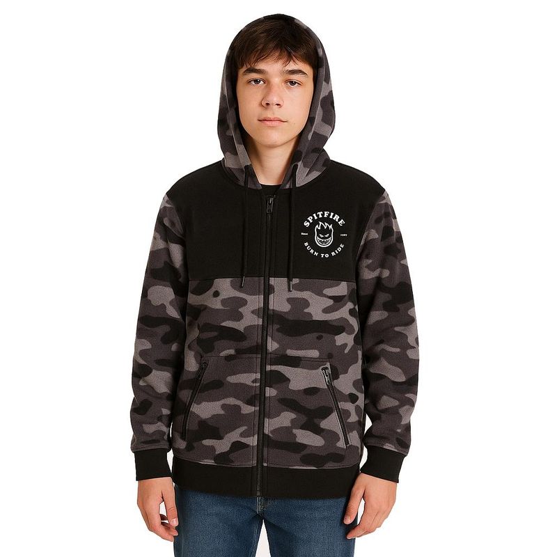 SPITFIRE - Polerón Micropolar Full Zipper Juvenil Spitfire
