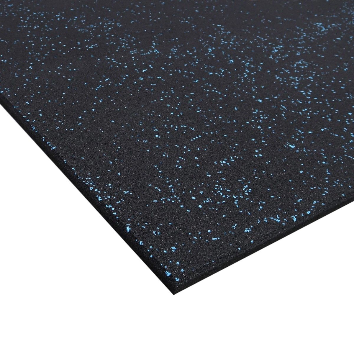 GENERICO - Piso Caucho Gimnasio Alto Trafico 100x100cm X Grosor 25mm - Azul