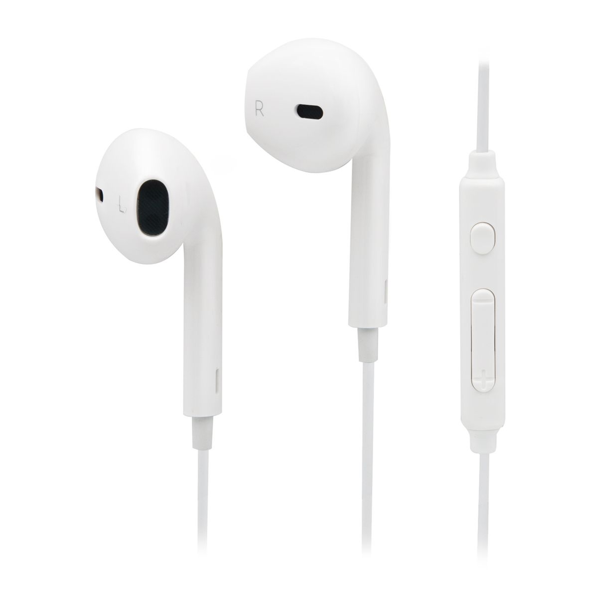 PHILCO - Audífono Alámbrico Manos Libres D40 3.5mm Blanco, Philco