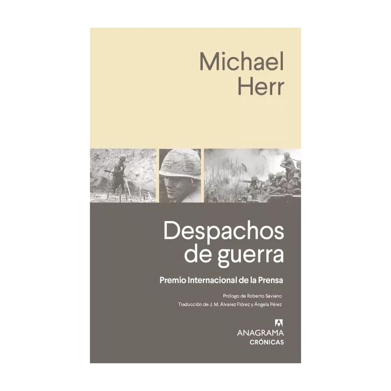 TOP10BOOKS - LIBRO DESPACHOS DE G U E R R A / MICHAEL HERR /  ANAGRAMA