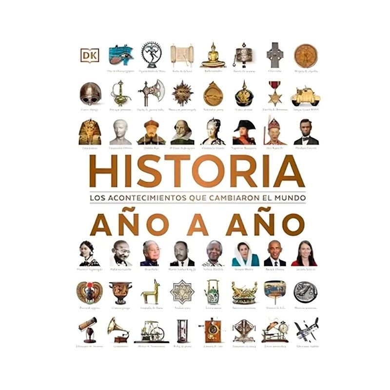TOP10BOOKS - LIBRO HISTORIA AÑO A AÑO / AUTORES DK /  DK