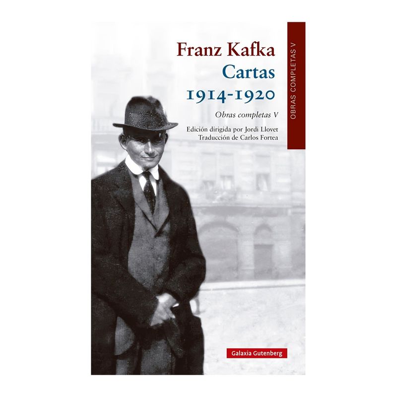TOP10BOOKS - LIBRO CARTAS 1914/1920 / FRANZ KAFKA /  GALAXIA GUTENBERG