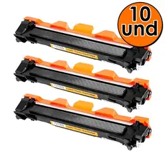 FUJIPRINT - Pack de 10 Toner 1060 Alternativo Compatible Impresoras Brother