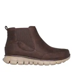SKECHERS - Botas Mujer Synergy 167934-CHOC]