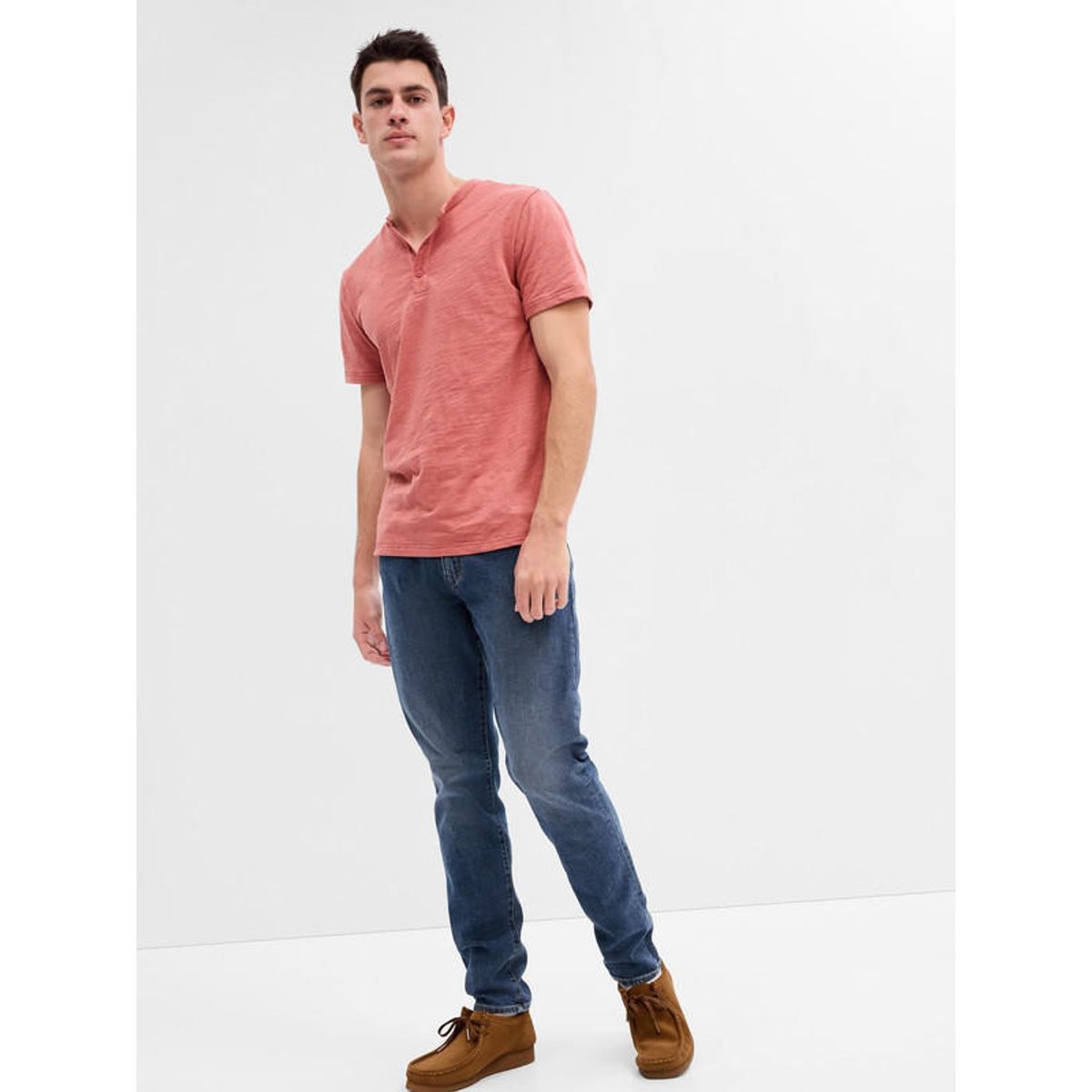 GAP - Jeans Slim Taper Medium Indigo Hombre Azul