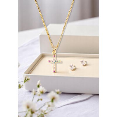 Imagen 2 del producto Conjunto Paz Gold Con Micro Circones