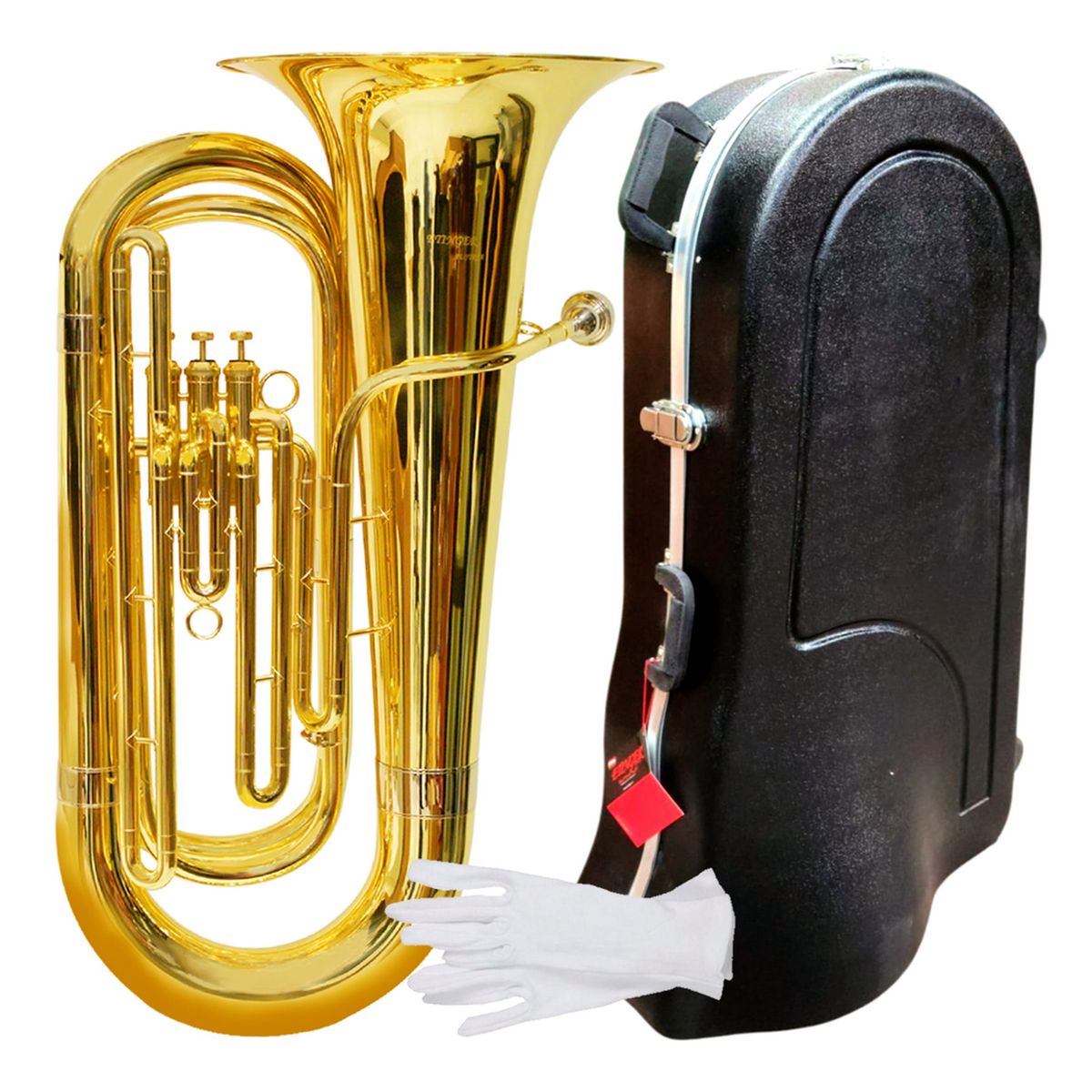 ETINGER - TUBA 3 LLAVES PISTON DORADO MOD.737 ETINGER