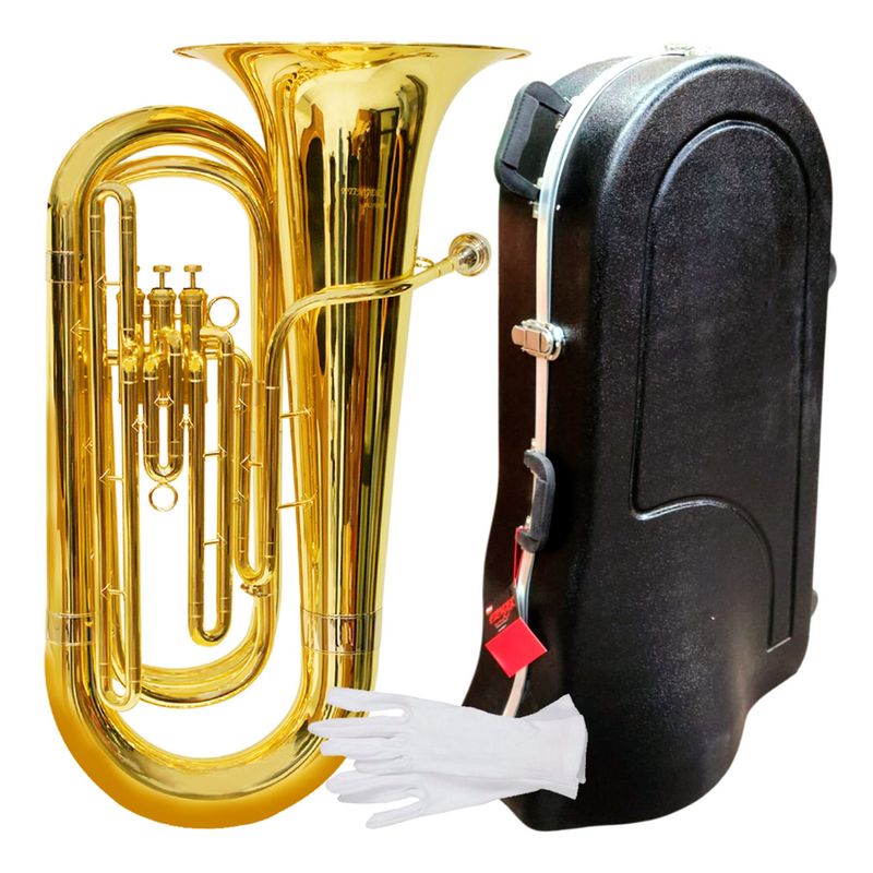 ETINGER - TUBA 3 LLAVES PISTON DORADO MOD.737 ETINGER