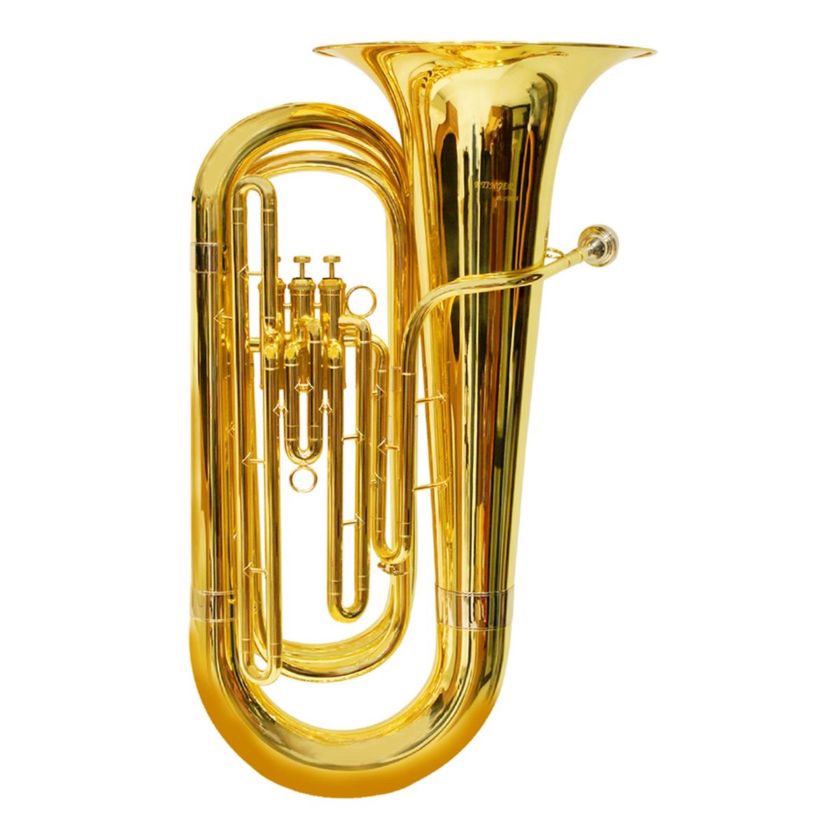 ETINGER - TUBA 3 LLAVES PISTON DORADO MOD.737 ETINGER