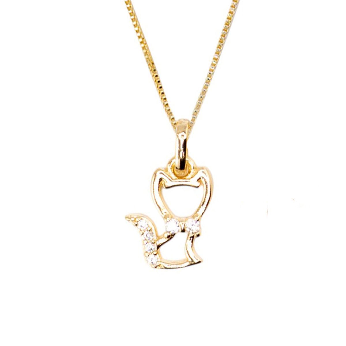 JOYAS MONTERO - Collar Milu Gold Baño de Oro 24k Microcircon