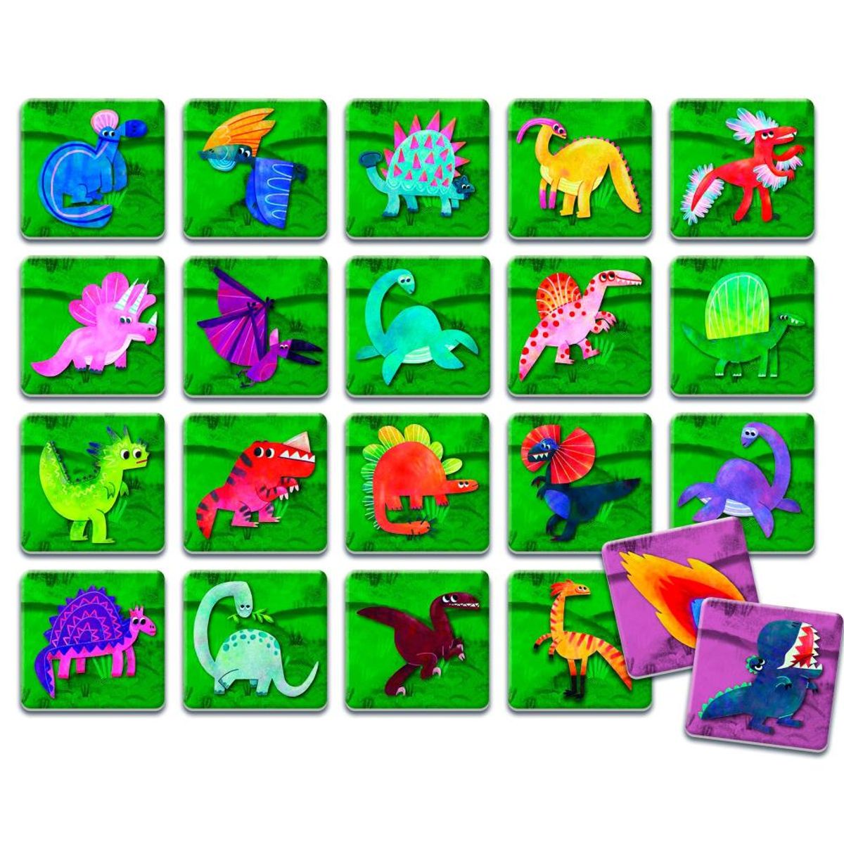 LUDATTICA - Risky Memorice Dinosaurio Ludattica