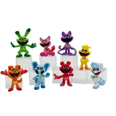 GENERICO - Set De 8 Figuras Smiling Critters Exclusivo Alta Calidad