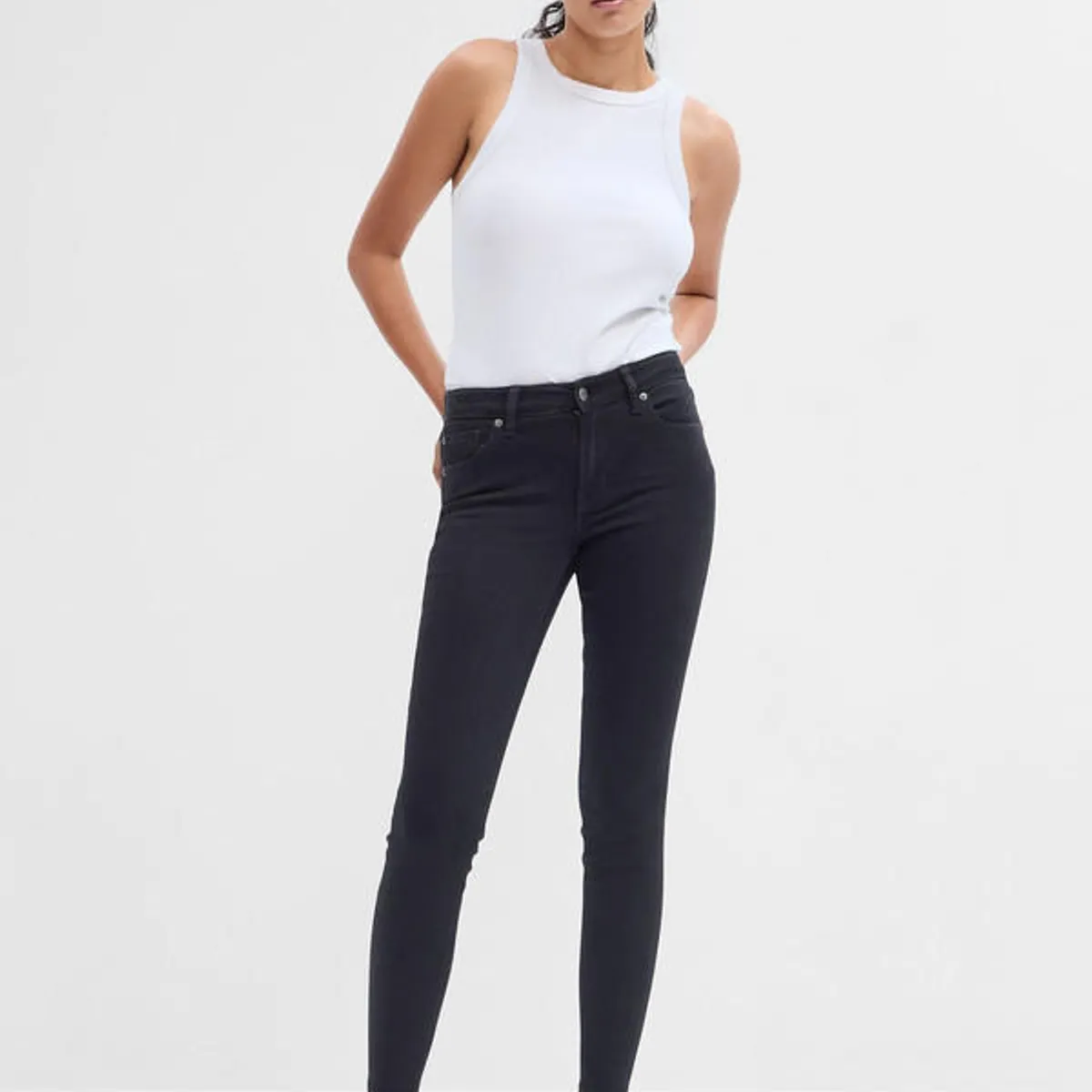 GAP - Jeans Legging True Black V2 2 Negro GAP