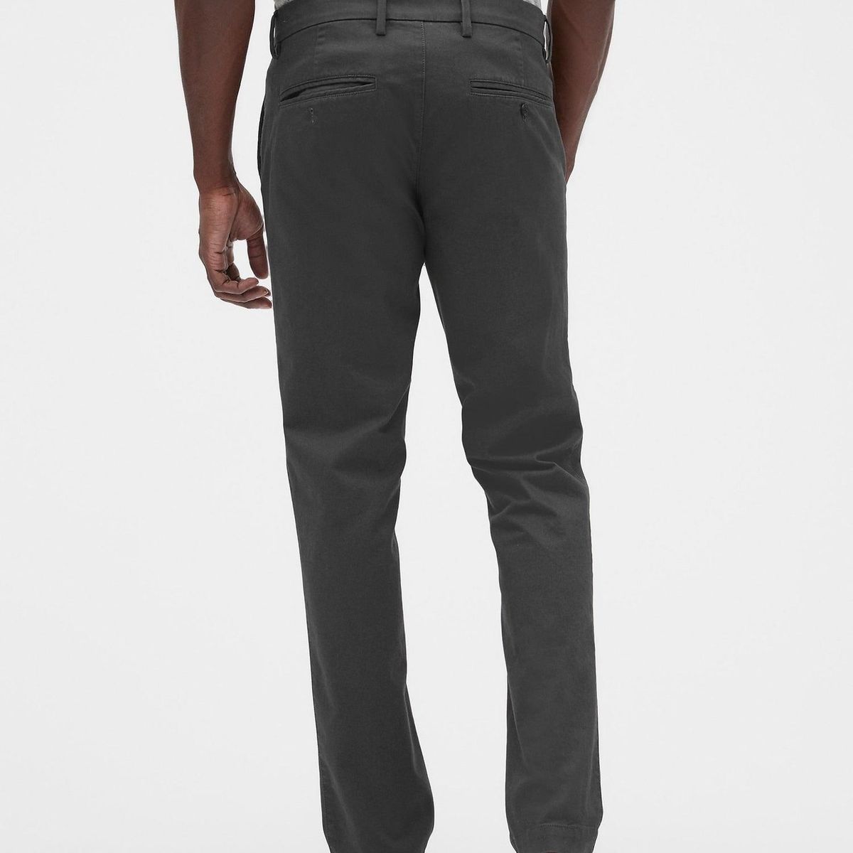 GAP - Pantalón Slim Hombre Gris