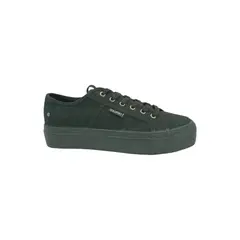 HERIEL - Zapatilla Negra Plataforma