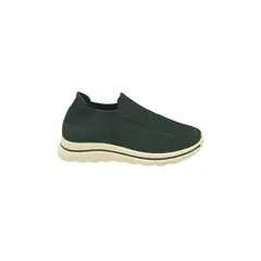 HERIEL - Zapatilla Negra Textil Mujer