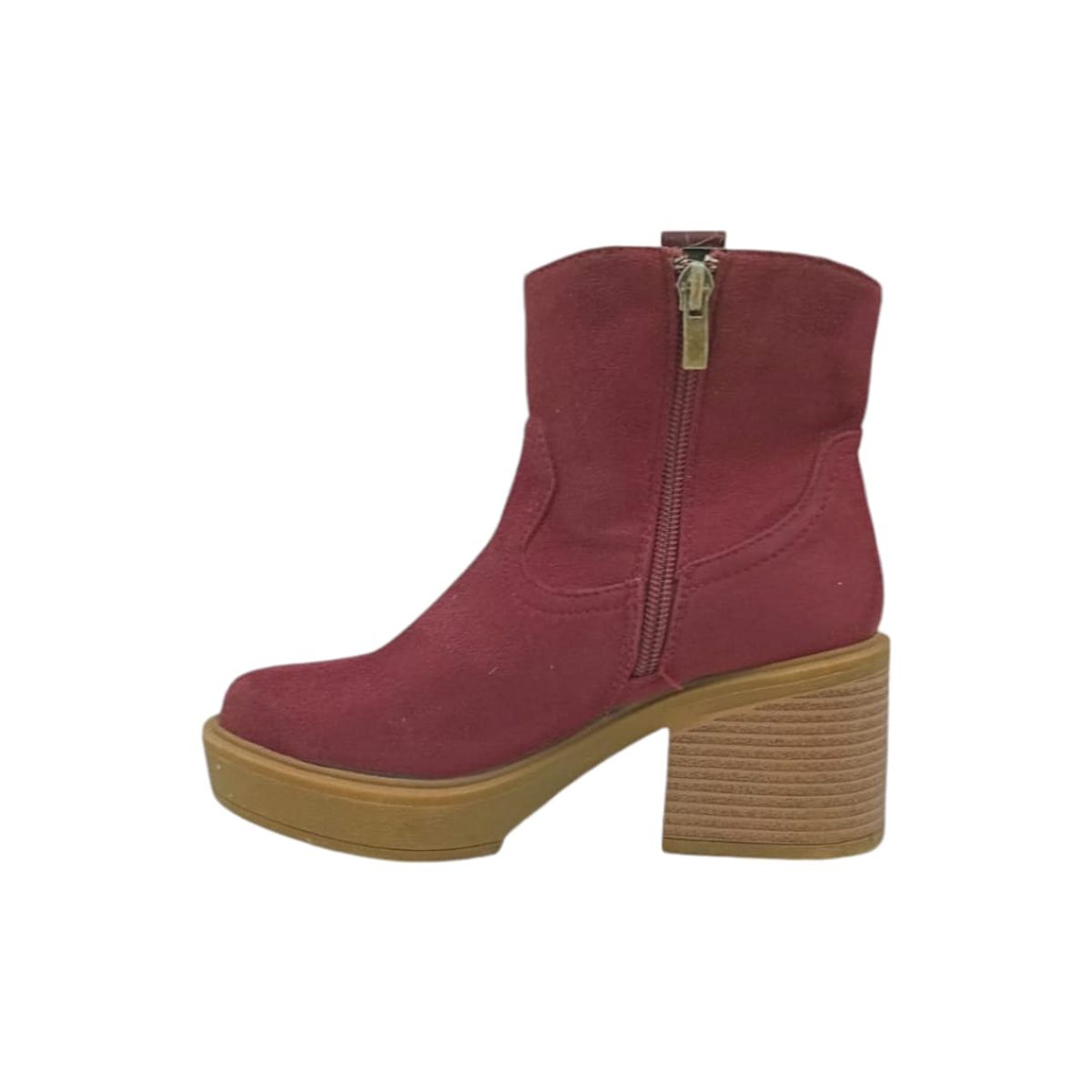HERIEL - Botín Burdeos Taco Mujer