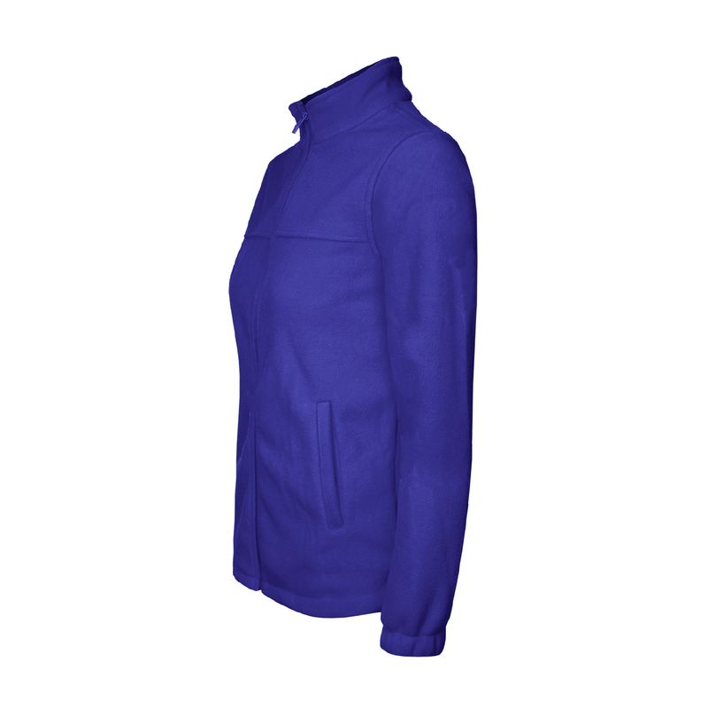 ANDESLAND OUTDOOR APPAREL - Chaqueta Polar Liso Chilla Azul Francia Mujer.-