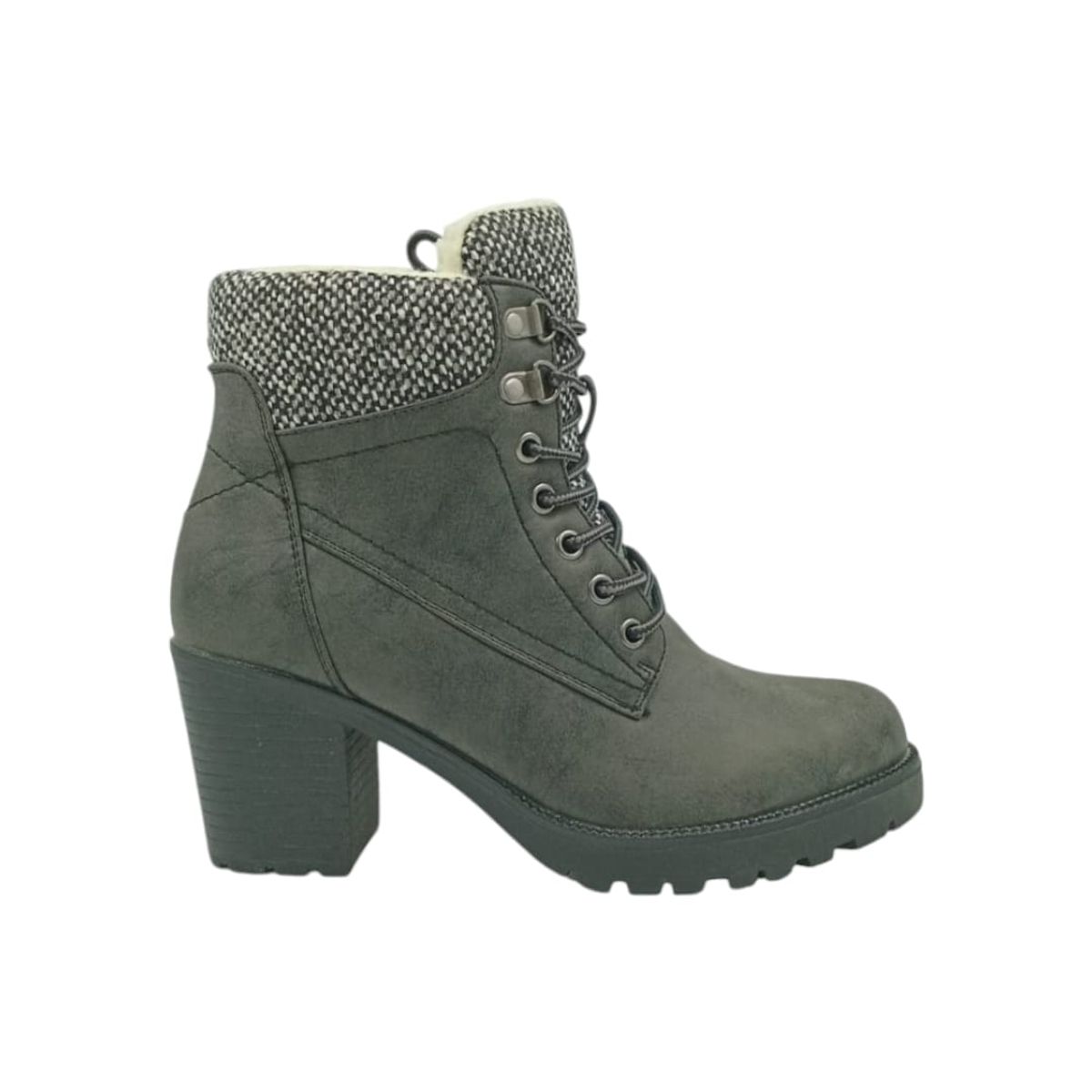 HERIEL - Botín Negro Taco Mujer