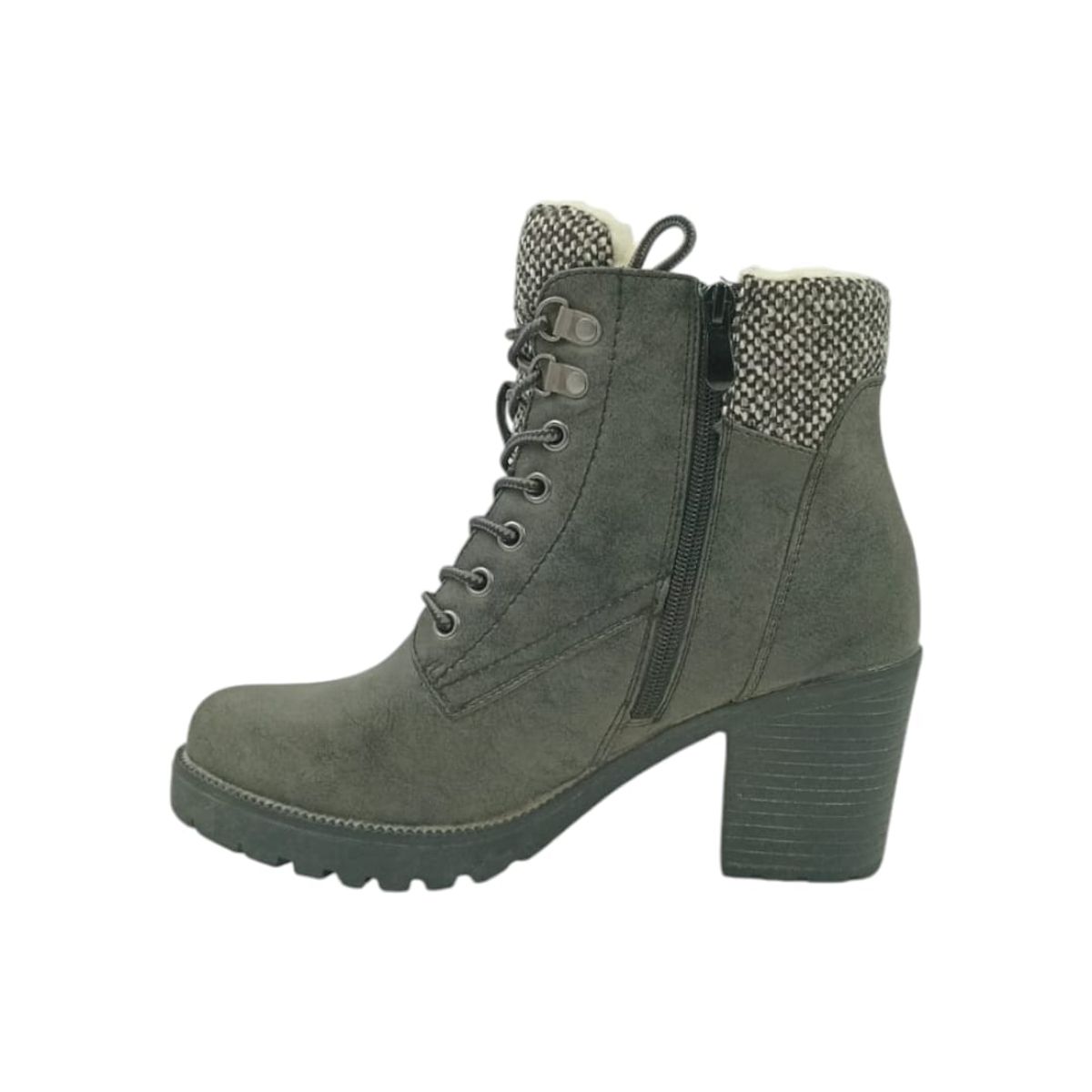 HERIEL - Botín Negro Taco Mujer