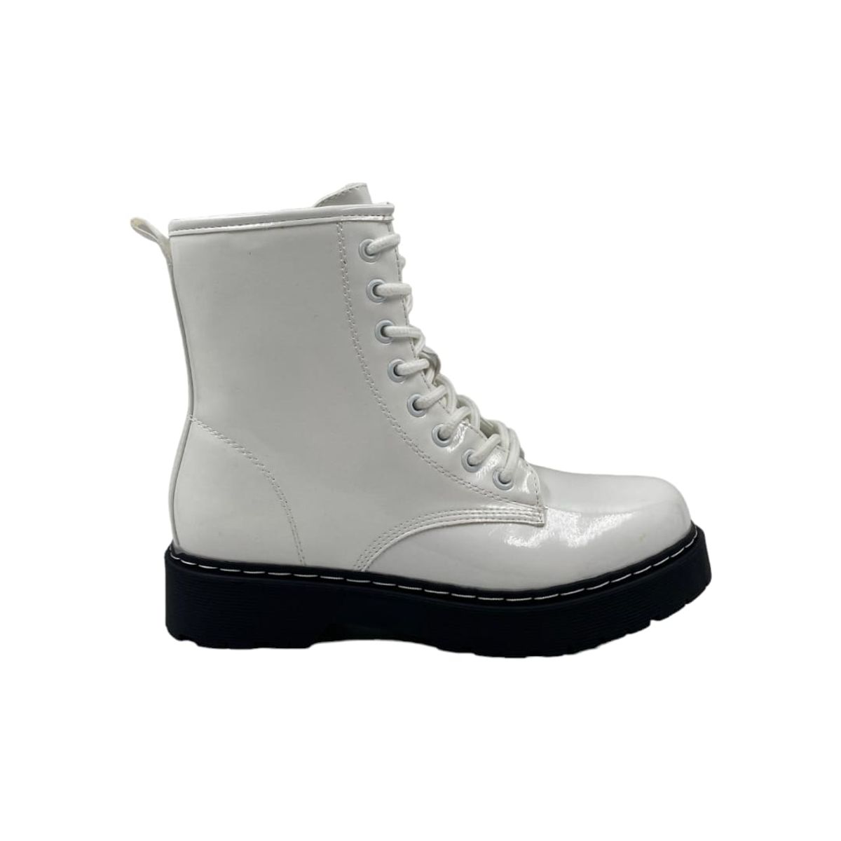 HERIEL - Botín Blanco Plataforma Mujer