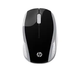 HP - Mouse 200 Inalámbrico Plateado