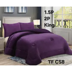 GENERICO - Cobertor de invierno PLUSH con CHIPORRO KING Violeta