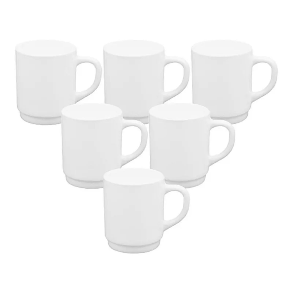 ARCOROC - Set 12 Mugs 290 cc Restaurante Arcoroc Francés