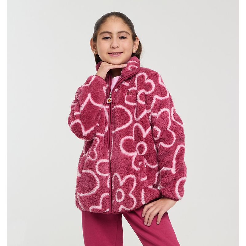 ELLESSE - POLAR NIÑA ELLESSE NISA BURGANDY.