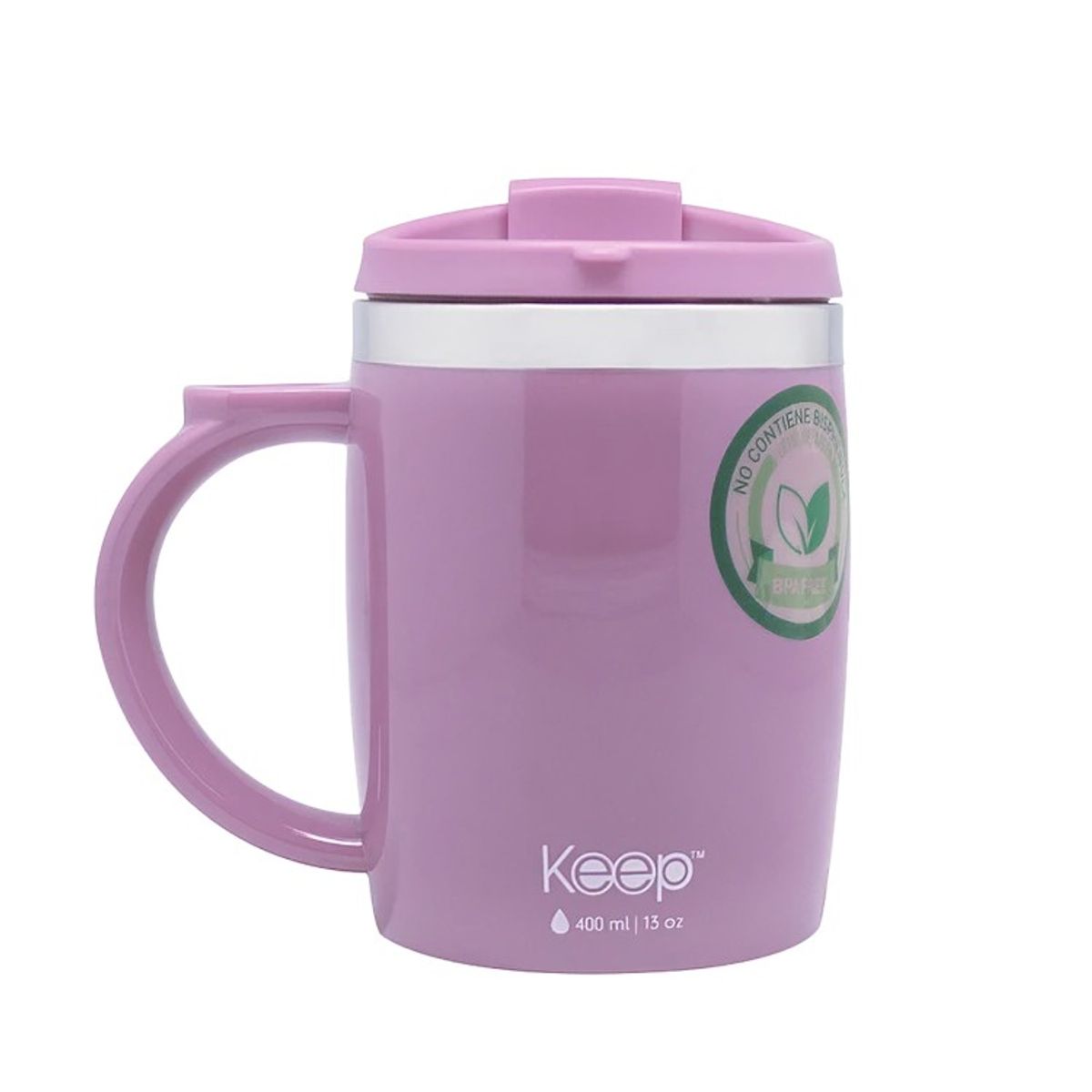 KEEP - MUG TERMO KEEP COLORES  400 ML lila