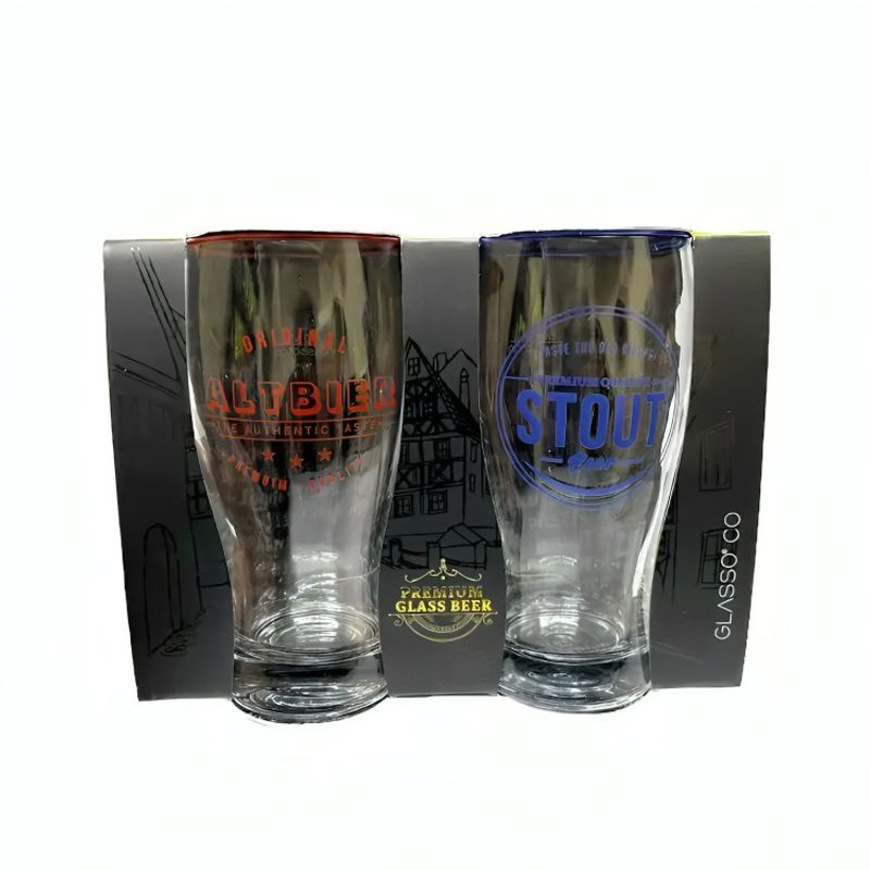 GLASSO - Set 2 Vasos Cerveza Glasso