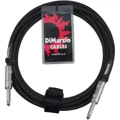 DIMARZIO - Cable instrumento EP1721SS Overbraid 6 mts Negro