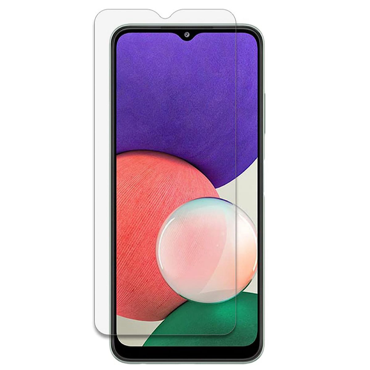 GENERICO - Lámina De Vidrio Pantalla Para Samsung A22 5G- Clear