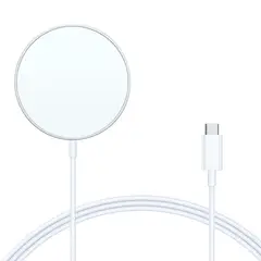 OEM - Cargador Inalámbrico USB-C C Blanco compatible 15w