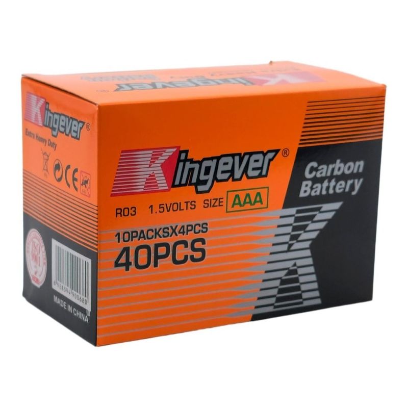 GENERICO - Pack Pilas Triple Aaa Kingever 80 Unidades
