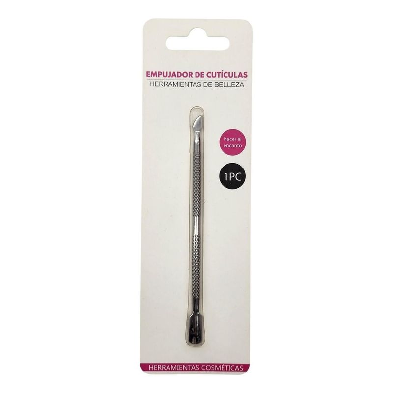 GENERICO - Empujador De Cutículas De Acero Inoxidable 13 Cm