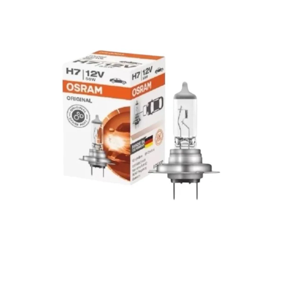 OSRAM LEDVANCE - Ampolleta H7 12V 55W Base PX26D OSRAM