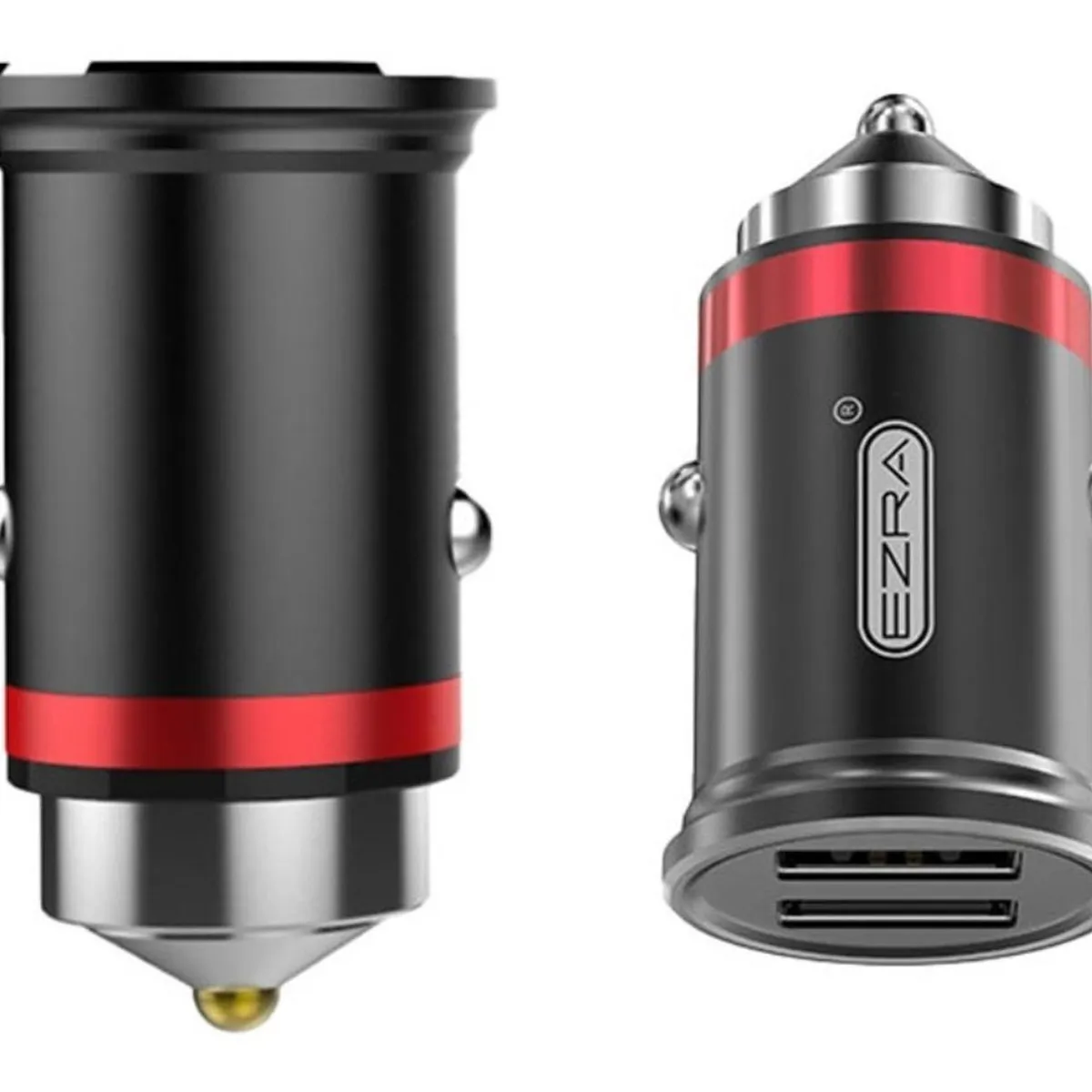 EZRA - Cargador De Teléfono Para Auto Doble Entrada Carga Rápida