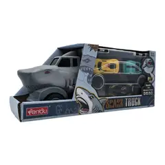 FLIPEREX - Camion De Carga Maletin Transportador Autitos Juego Tiburon