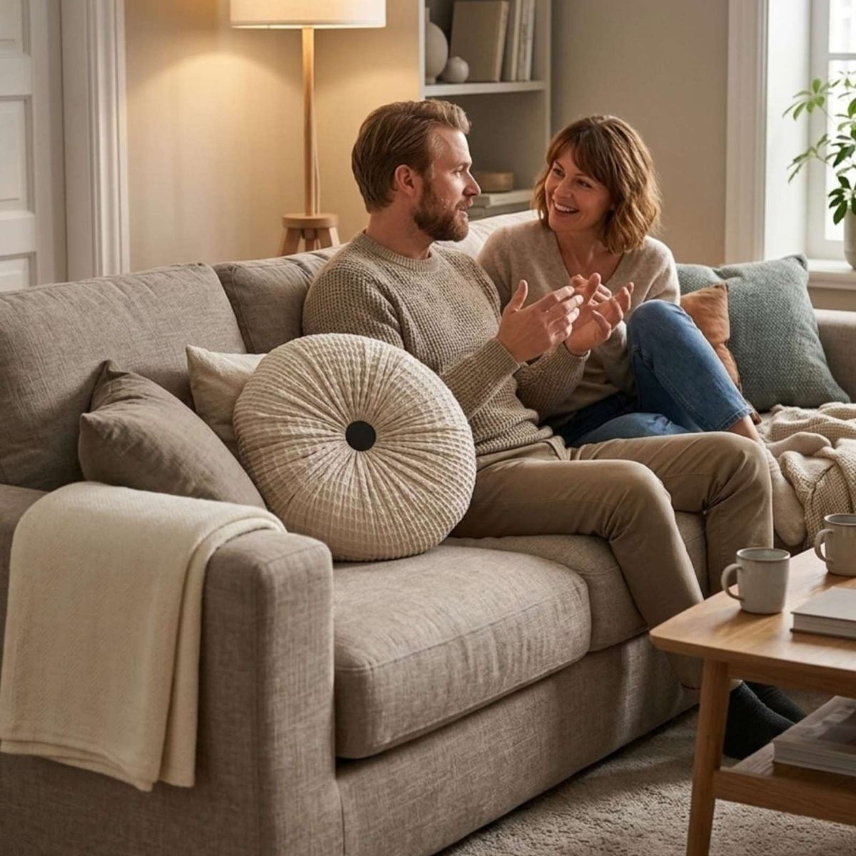 GENERICO - Cojines Redondo Plisado Terciopelo Acento Elegante Para Sofá pack de 4