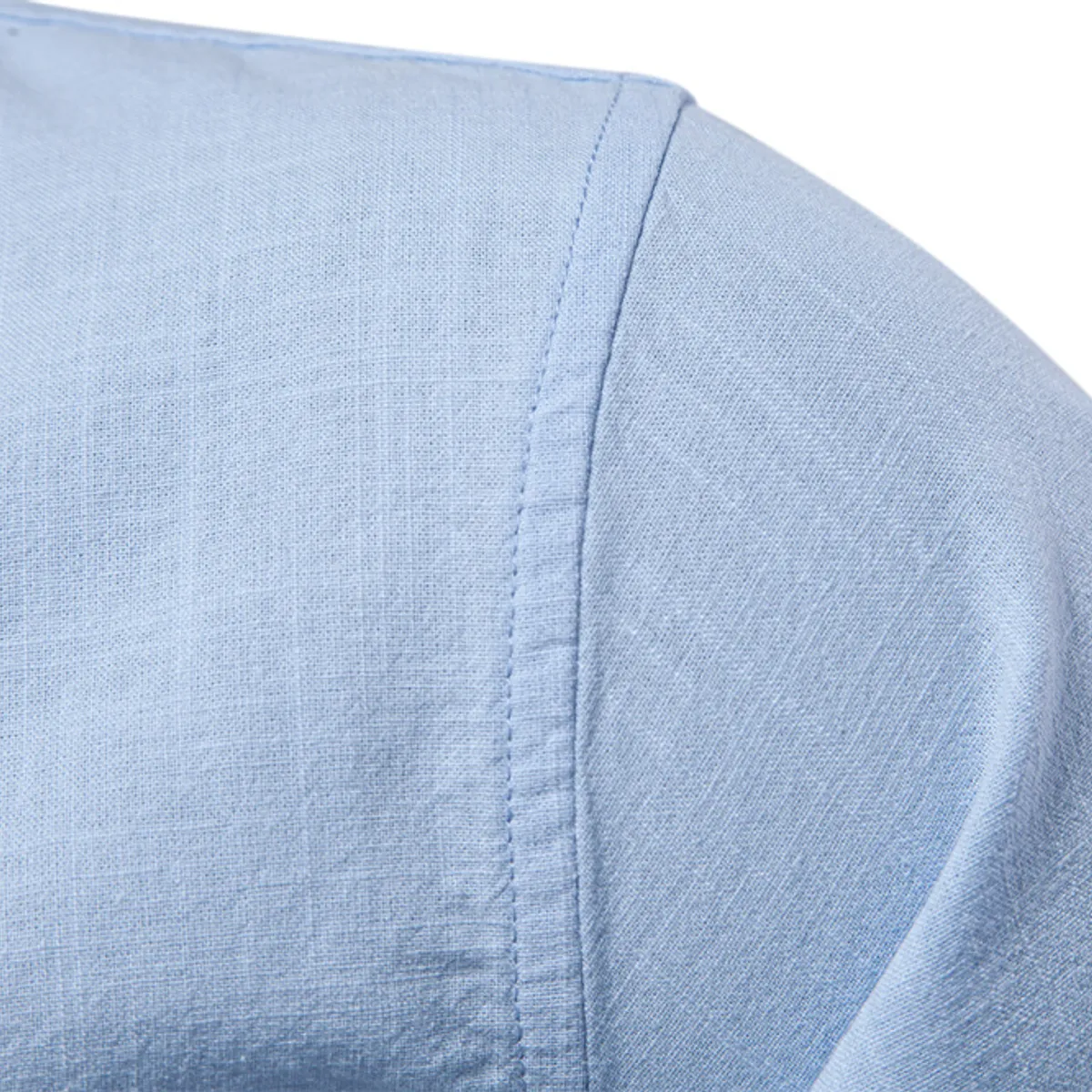 BLWOENS - Polera de manga larga para hombres - Negro