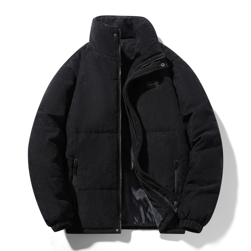 BLWOENS - Chaqueta de invierno para hombres - Negro