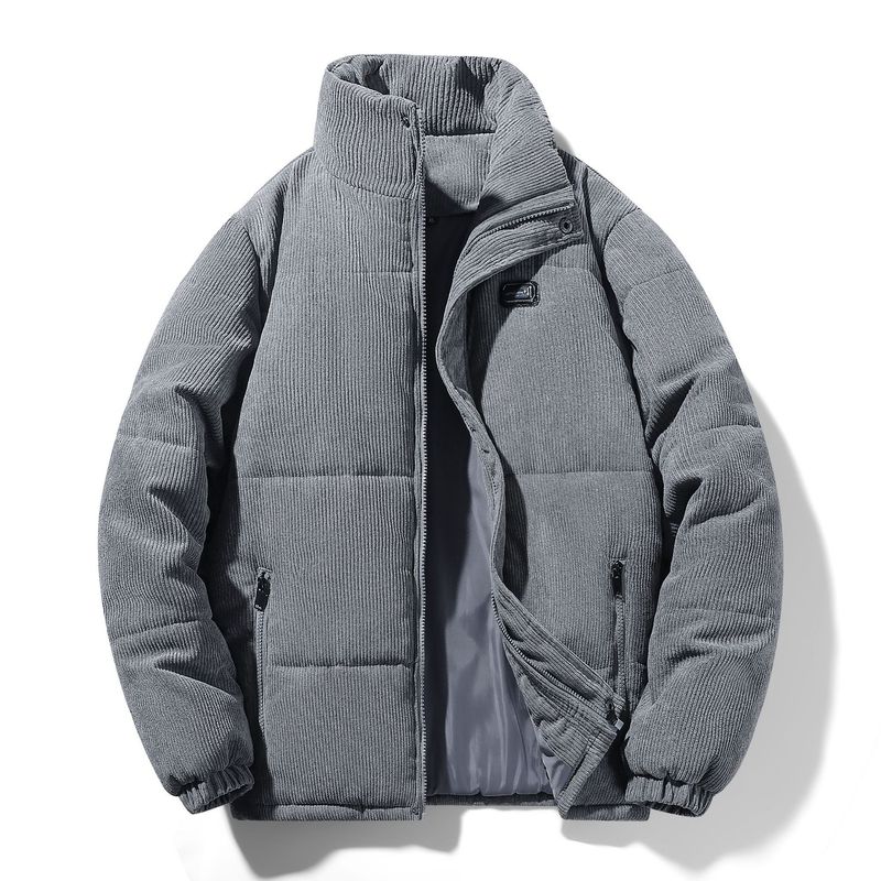 BLWOENS - Chaqueta de invierno para hombres - Gris