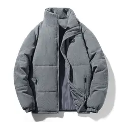 BLWOENS - Chaqueta de invierno para hombres - Gris