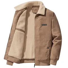 BLWOENS - Chaqueta de invierno para hombres - Café