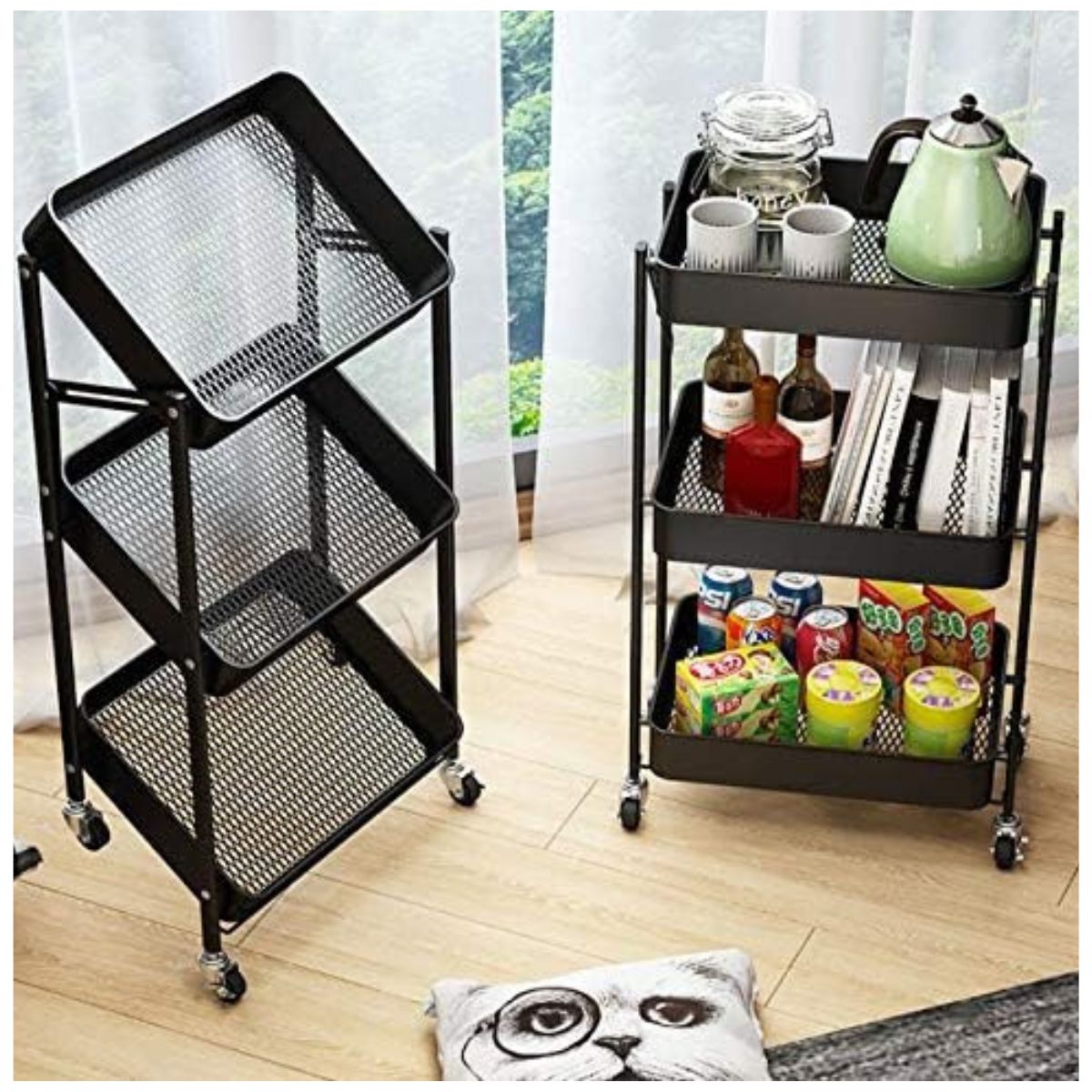 GENERICO - Carro Estante Organizador 3 Pisos